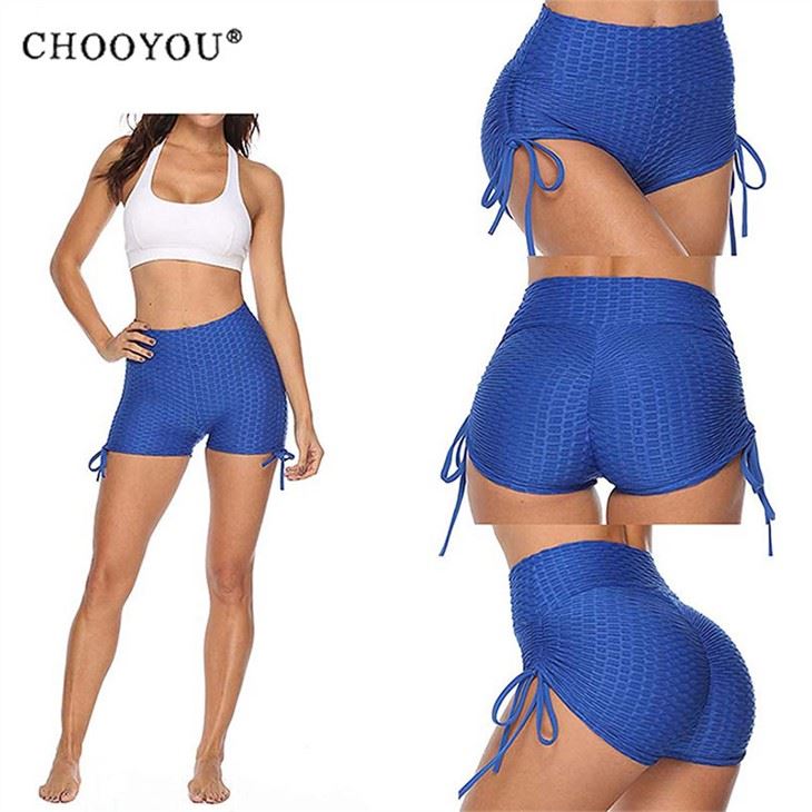 Lace-up blue