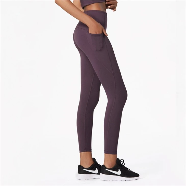 Custom Logo Leggings With Pockets Yoga Wear